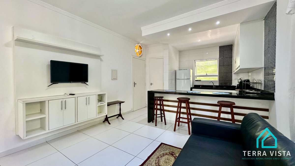 Apartamento à venda com 1 quarto, 60m² - Toninhas,Ubatuba