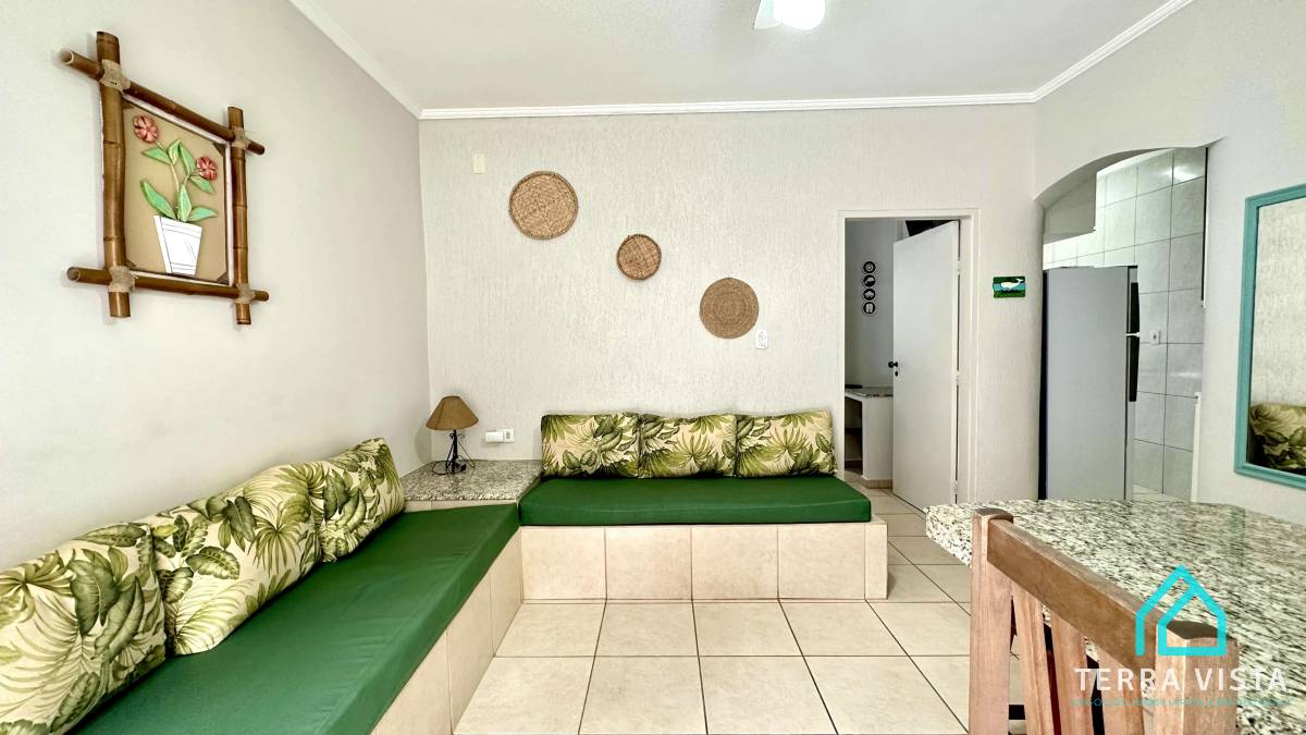  - Apartamento à venda com 1 dormitório na Praia do Tenório Ubatuba SP
