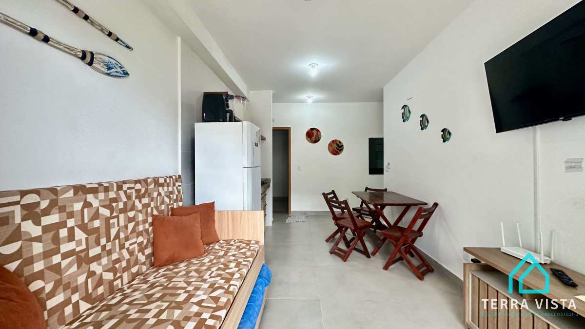 Apartamento à venda com 1 quarto, 44m² - Praia Grande,Ubatuba