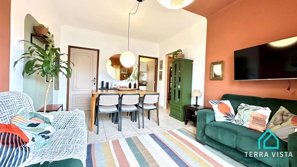  - Apartamento com 2 dormitórios a venda na Praia Grande Ubatuba SP