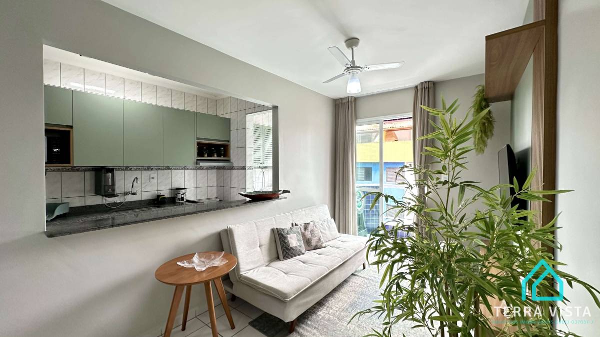  - Apartamento com 2 dormitórios a venda na Praia Grande Ubatuba SP