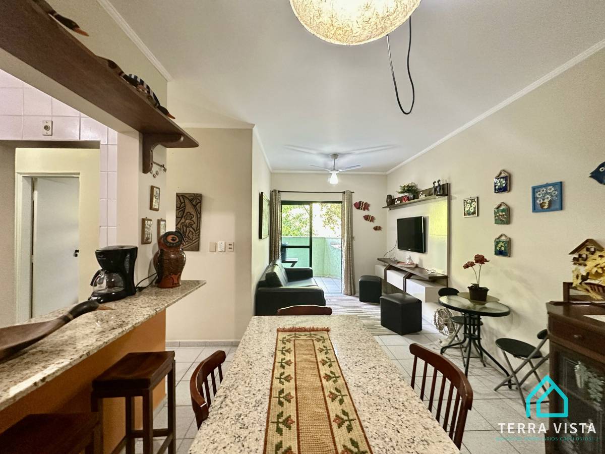  - Apartamento com 2 dormitórios a venda na Praia Grande Ubatuba SP