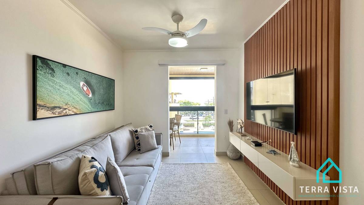  - Apartamento frente mar com 3 dormitórios na Praia Grande Ubatuba SP
