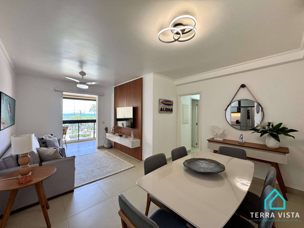 Apartamento frente mar com 3 dormitórios na Praia Grande Ubatuba SP - Terra Vista Negócios Imobiliários