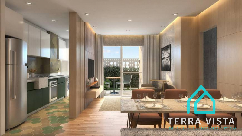 Apartamento à venda com 2 quartos, 58m² - Maranduba,Ubatuba