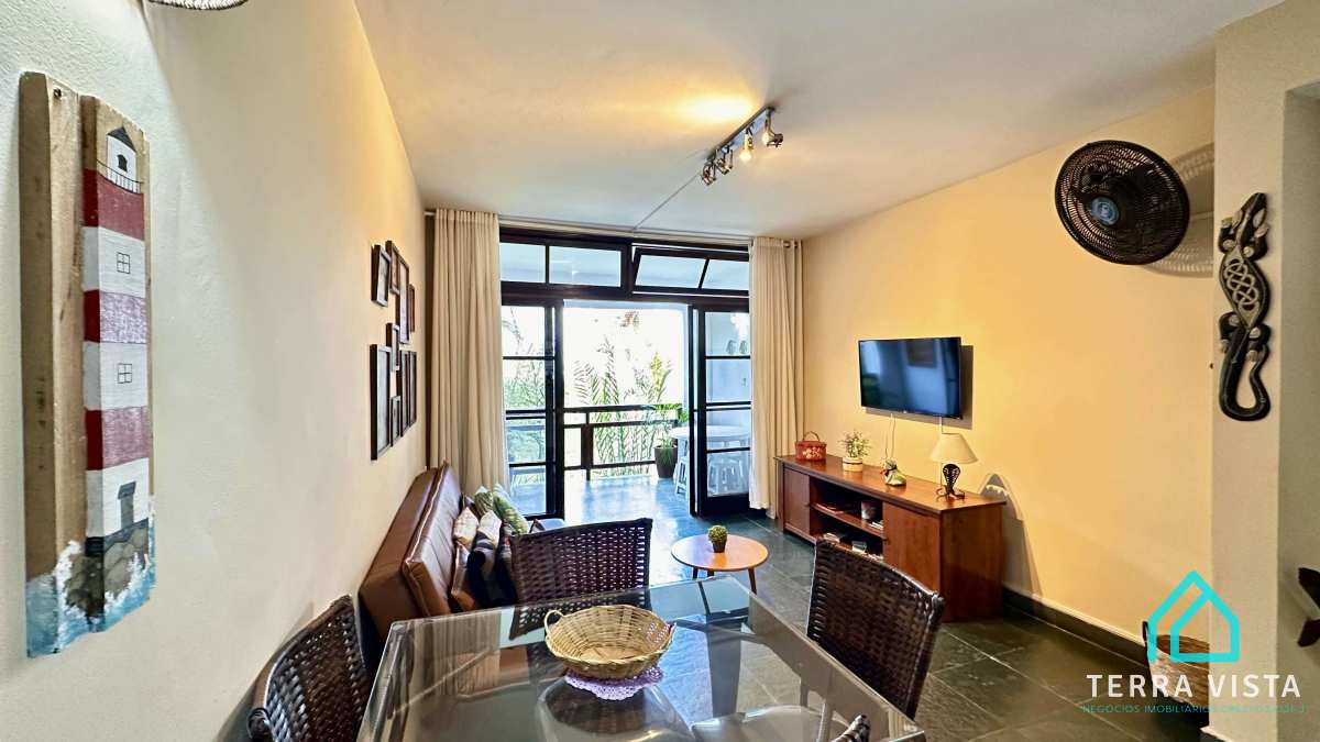 Apartamento à venda com 1 quarto, 58m² - Saco da ribeira,Ubatuba