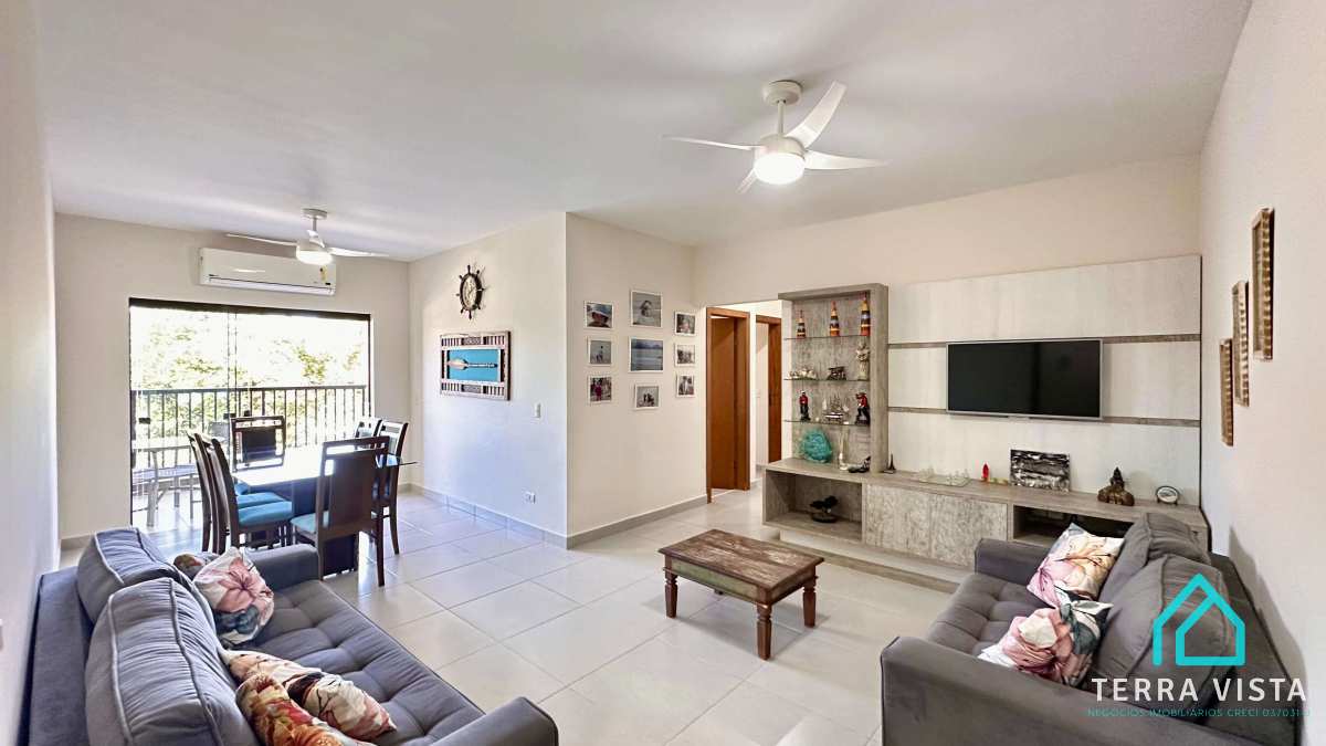 Apartamento à venda com 3 quartos, 90m² - Itaguá,Ubatuba