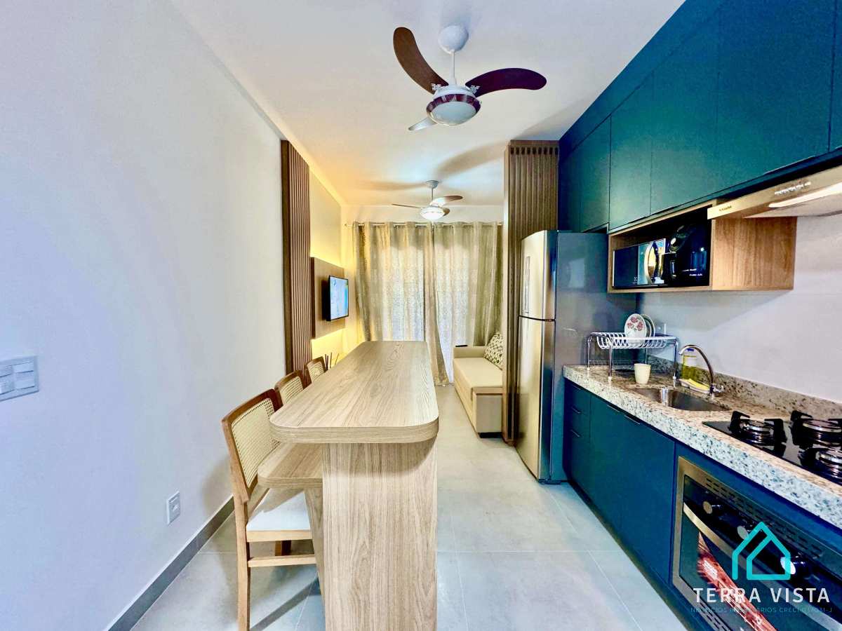 Apartamento à venda com 1 quarto, 44m² - Praia Grande,Ubatuba