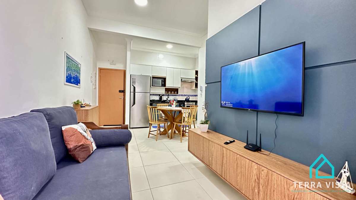  - Lindo apartamento todo mobiliado com 2 dormitórios a venda na Praia das Toninhas Ubatuba SP