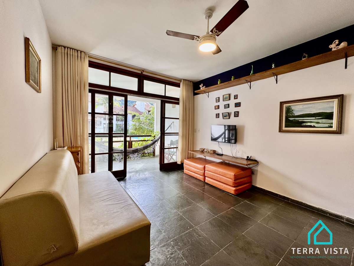 Apartamento à venda com 1 quarto, 58m² - Saco da ribeira,Ubatuba