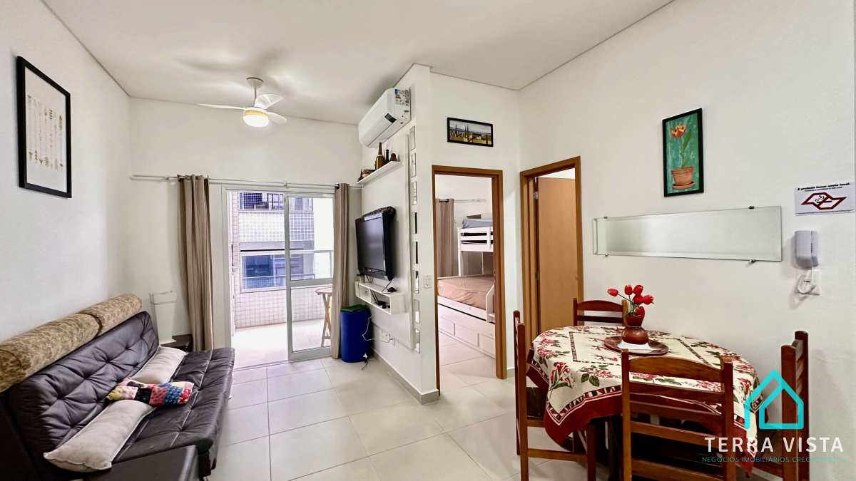 Apartamento à venda com 1 quarto, 42m² - Toninhas,Ubatuba