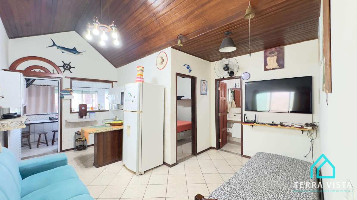 Apartamento à venda com 1 quarto, 62m² - Itaguá,Ubatuba